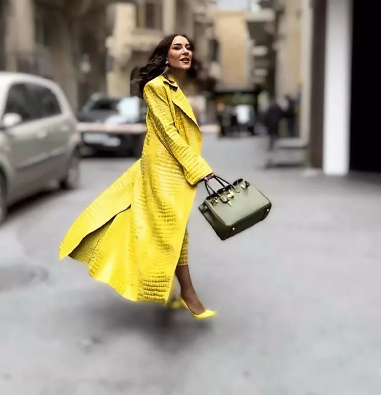 Bu dəfə sarı rəngdə