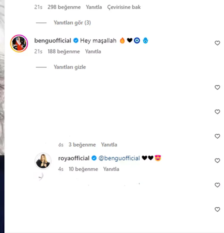 Bengüdən Röya Ayxana tərif