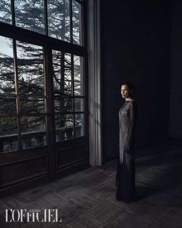 Günayın fotoları ərəb dərgisində