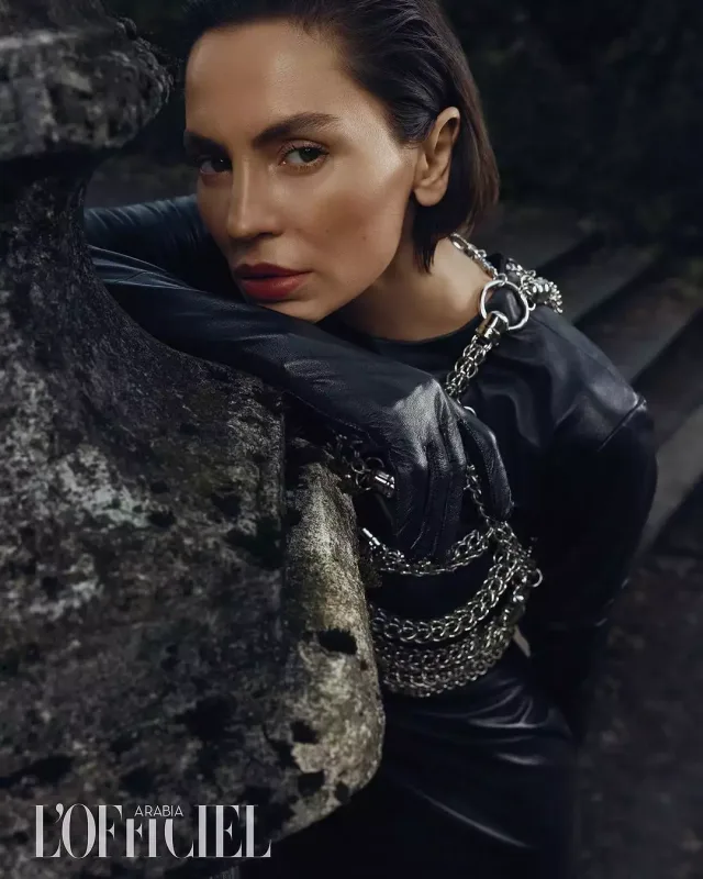 Günayın fotoları ərəb dərgisində