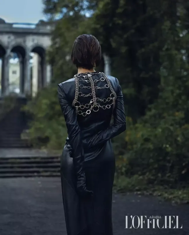 Günayın fotoları ərəb dərgisində