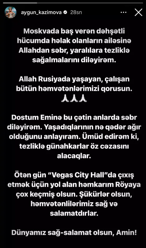 “Röyaya çox keçmiş olsun!”