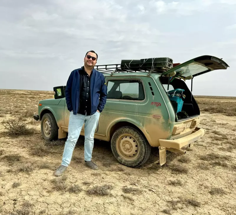 Çinə “Niva” ilə gedir