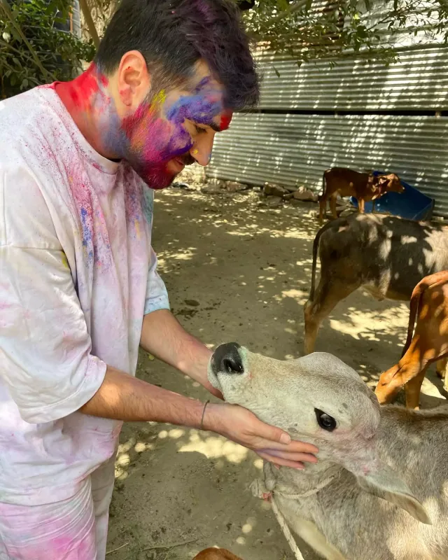 Çingiz Hindistanda Holi bayramında