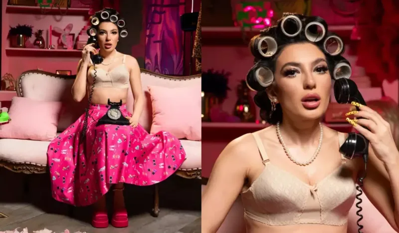 Dilarədən 70-ci illər tərzində fotolar