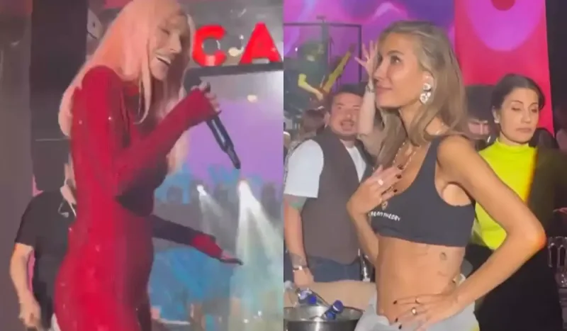 Gülşen bu dəfə Çağla ilə rəqs etdi