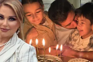 Mələkxanım Eyubovanın oğlu və nəvələri…