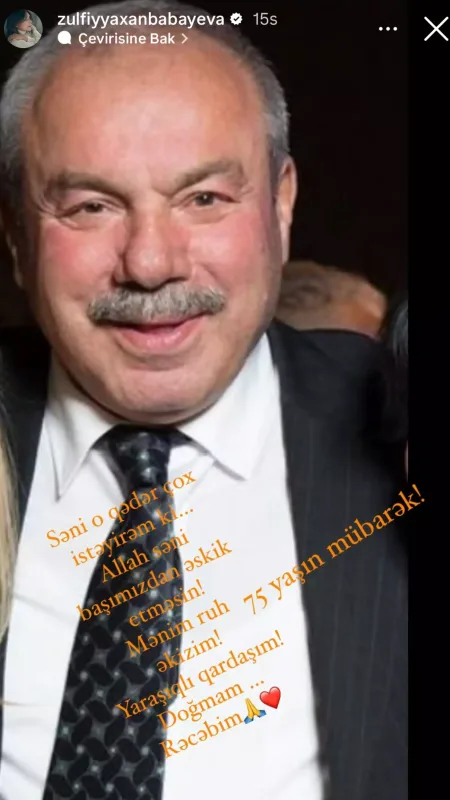 “Səni o qədər çox istəyirəm ki…”