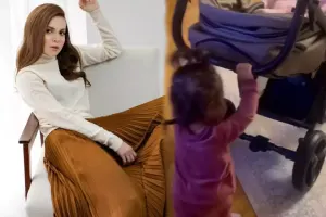 Sevda qızlarının videosunu paylaşdı