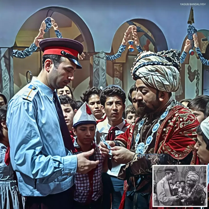 Ağ-qara kadrlar süni intellektlə rəngləndirildi