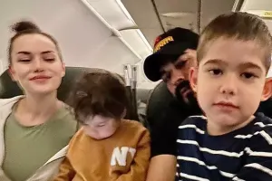 Fahriyeylə Burakın ailə fotoları