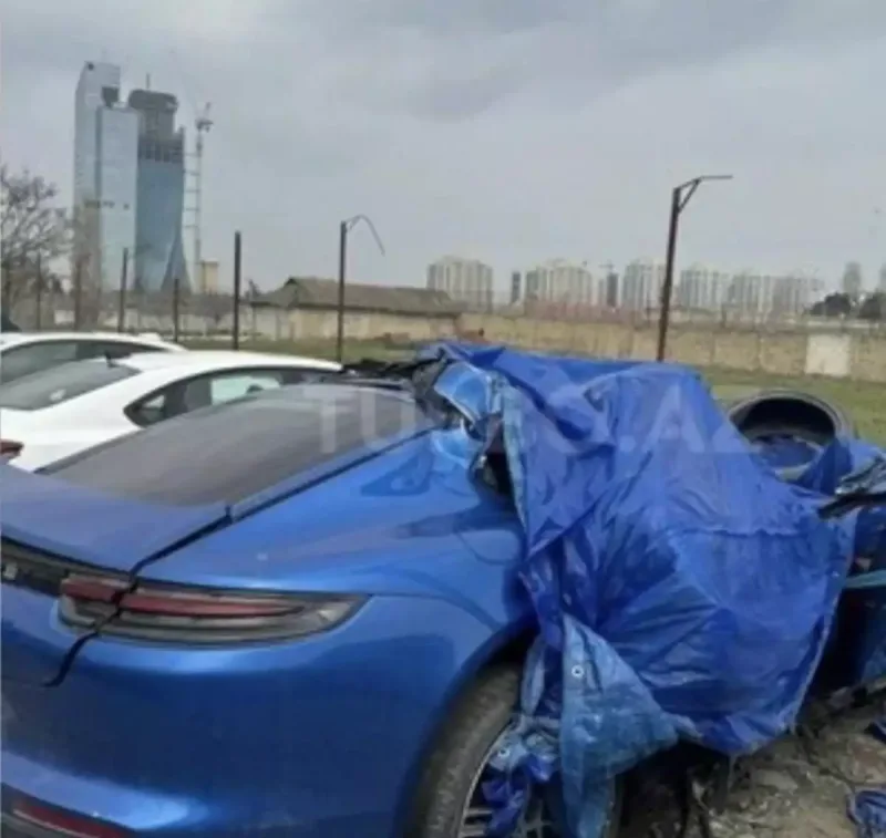 “Nikosayağı”nın qəza törətdiyi avtomobil 20 min dollara satılır