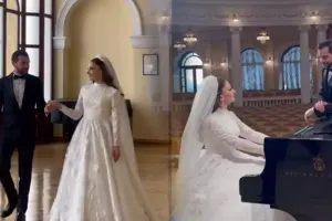 Natiq Şirinovun qızının toy çəkilişindən ilk görüntülər...