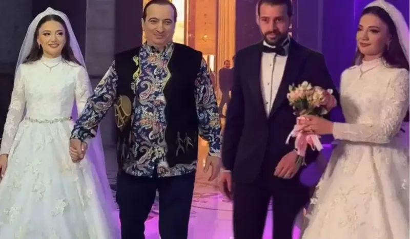Xalq artistinin qızının toyundan görüntülər - Yenilənib