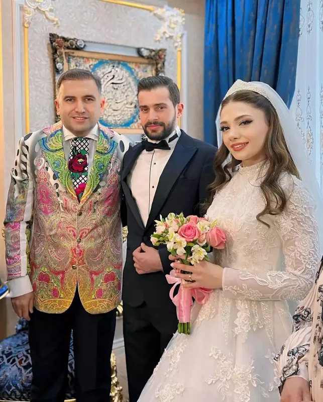 Xalq artistinin qızının toyundan görüntülər - Yenilənib