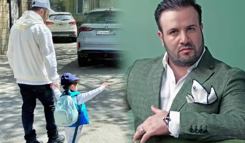 Elnur oğlu ilə fotolarını paylaşdı