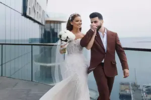 Nəzrinlə Mərdanın nikahından yeni fotolar