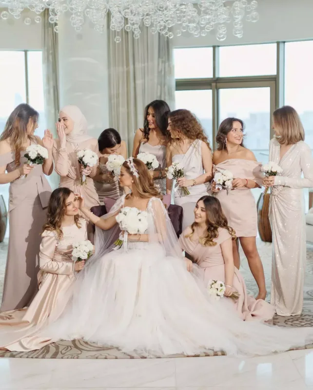 Nəzrinlə Mərdanın nikahından yeni fotolar