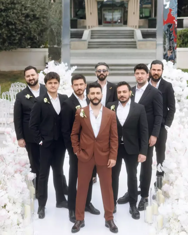 Nəzrinlə Mərdanın nikahından yeni fotolar