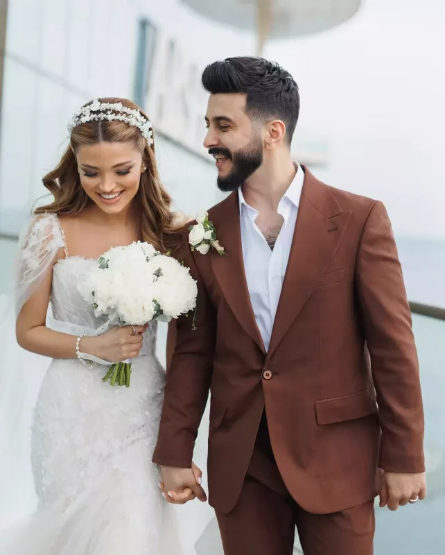 Nəzrinlə Mərdanın nikahından yeni fotolar