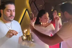 Ayaza ad günü sürprizi!