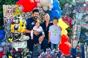 Burakla Fahriyenin oğlu 5 yaşında