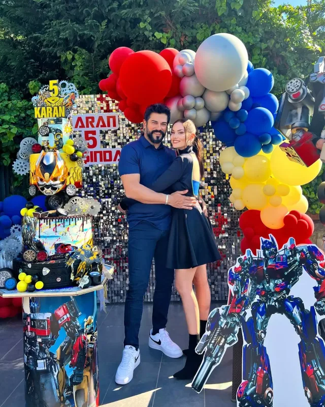 Burakla Fahriyenin oğlu 5 yaşında