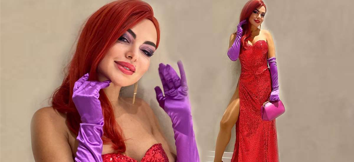 Ülviyyə Mahmudova “Jessica Rabbit” olarsa... - Fotolar