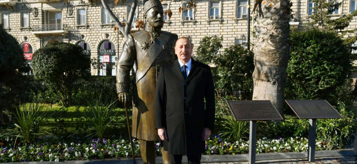 Prezident Tağıyevin abidəsinin açılışında