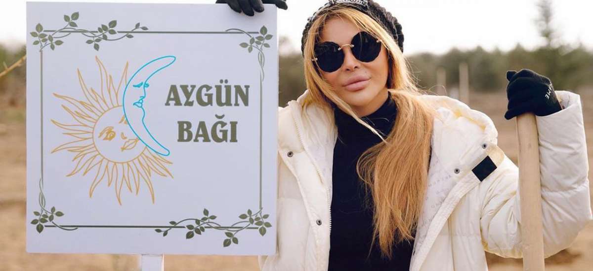 Aygün üçün bağ saldılar