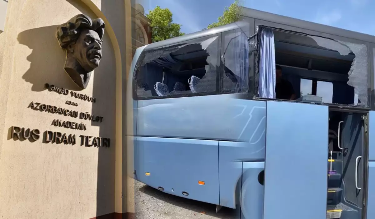 “Rus Dram”ın qastrol avtobusu qəzaya düşdü