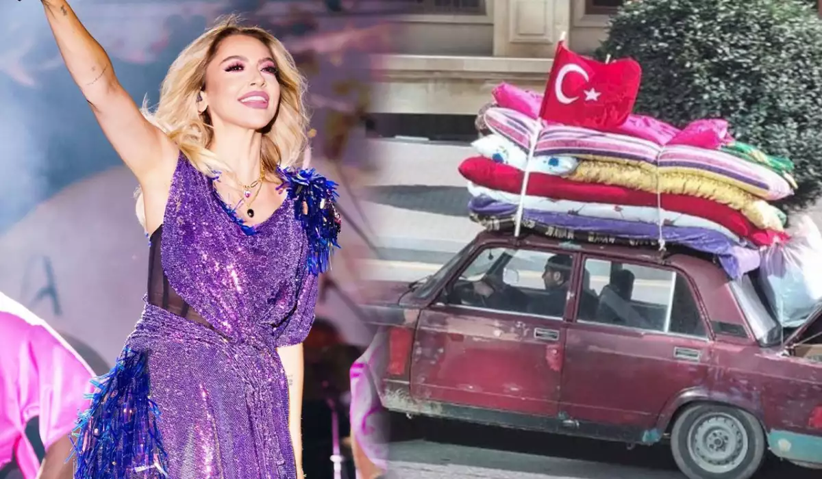 Hadise Sərvəri səhnəyə çıxardı