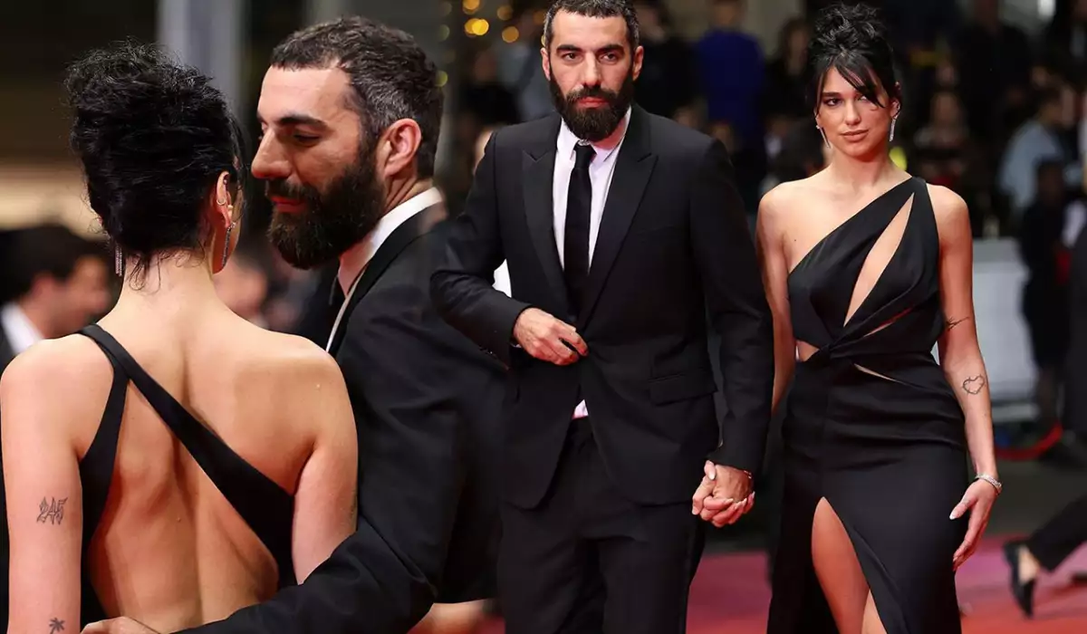 Dua Lipa sevgilisi ilə Kann festivalında