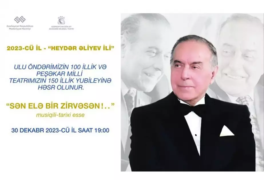 “Sən elə bir zirvəsən” yenidən səhnədə