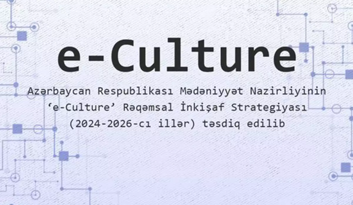 “E-Culture” təsdiq edilib