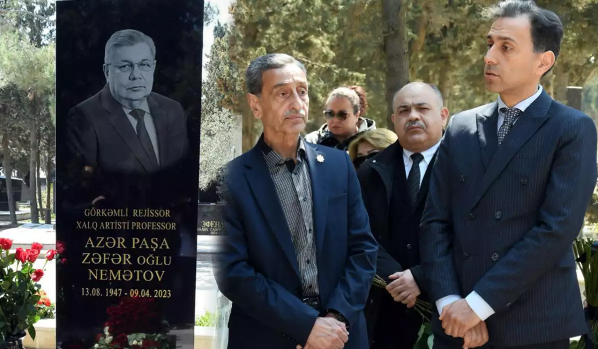 Azər Paşa Nemətov ölüm il dönümündə anıldı