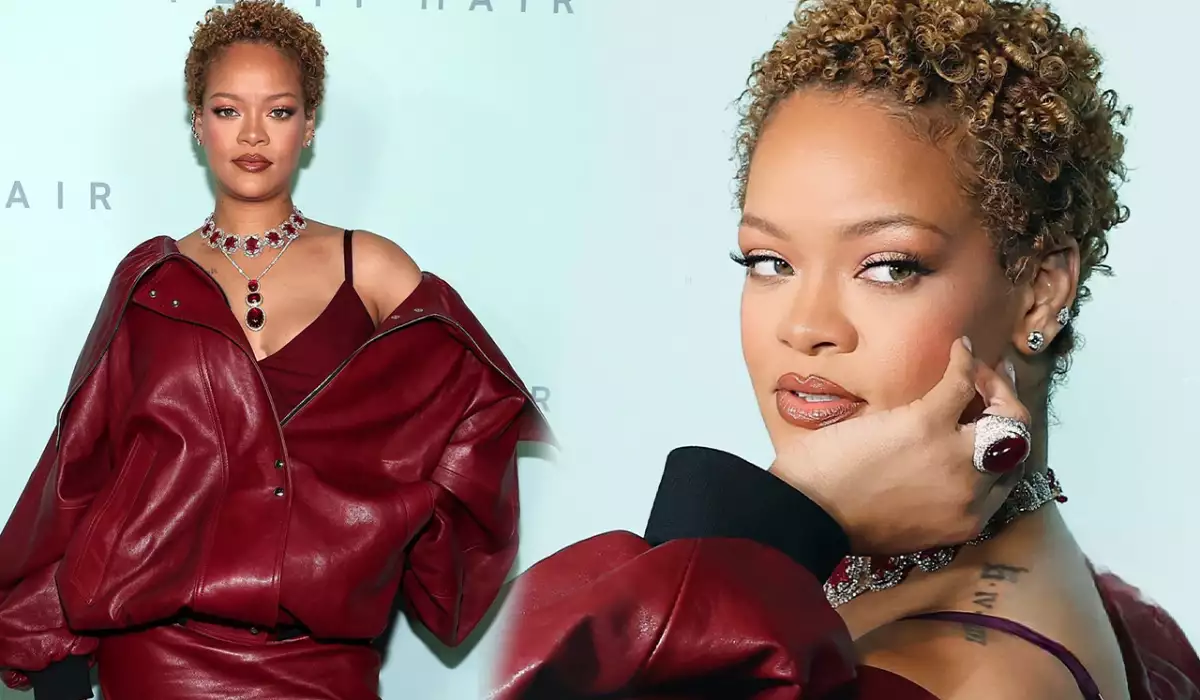 Rihanna yeni brendinin təqdimatında