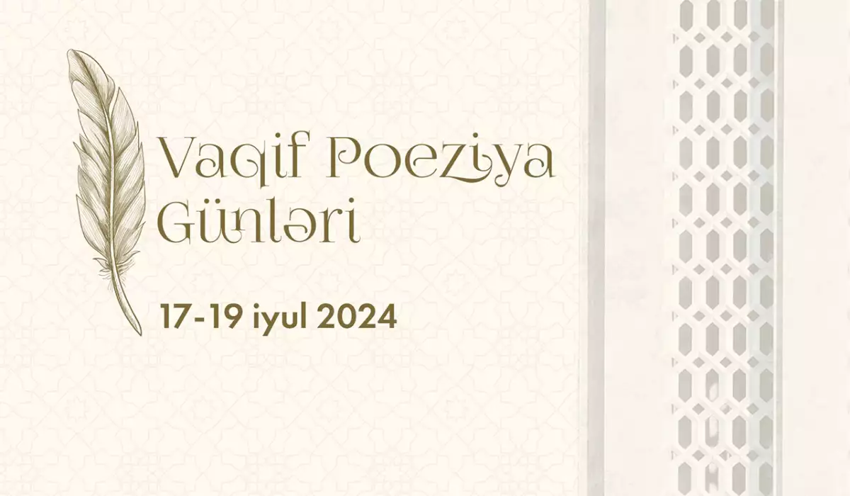 Vaqif Poeziya Günləri keçiriləcək