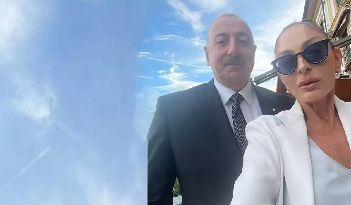 Prezidentlə xanımından selfi!