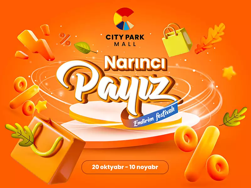 “City Park Mall”da “Narıncı payız” endirim festivalı!