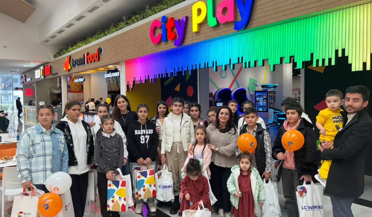 Onlar “City Park Mall”ın qonağı oldu – VİDEO