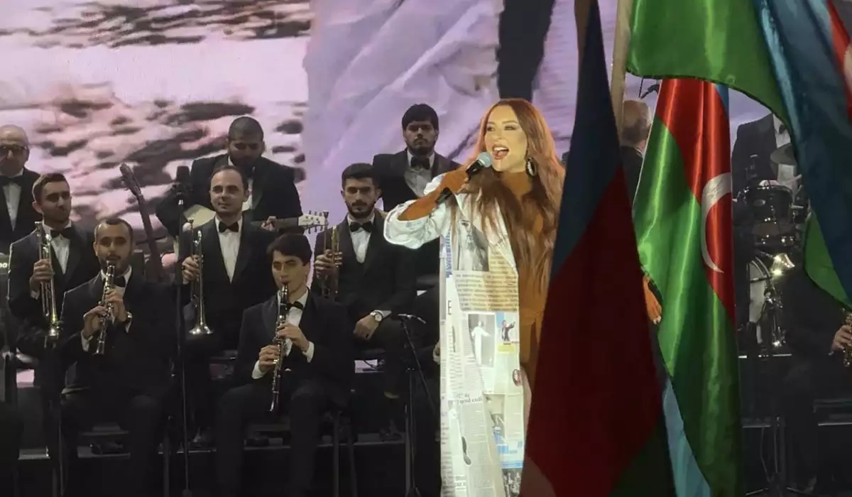 Tünzalə Ağayeva Sumqayıtda konsertdə