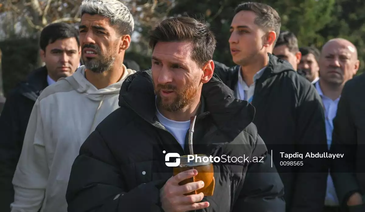 Messi Qarabağ atlarını izlədi