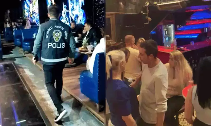 Gecə klubuna polis basqını - Video