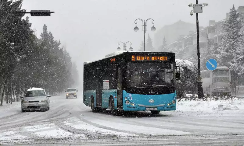 Bu gün avtobuslar bu saata kimi işləyəcək - Xəbərdarlıq!