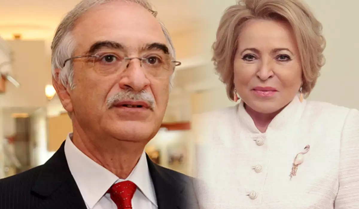 Matviyenko Polad Bülbüloğlunu təltif etdi