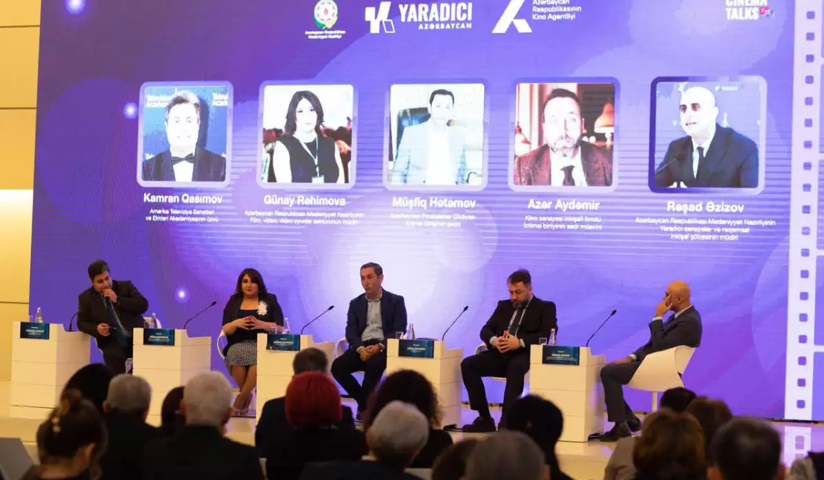 “Cinema Talks” adlı panel müzakirəsi keçirilib