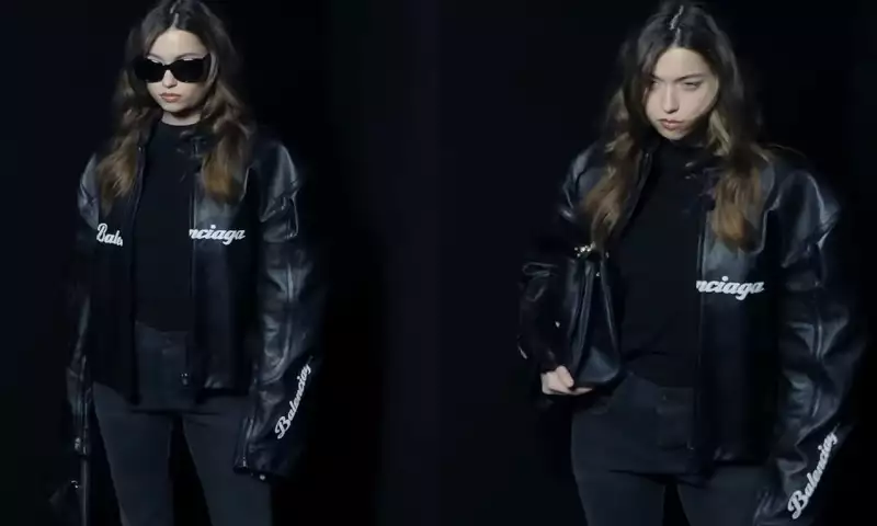 Afra “Balenciaga”nın dəfiləsinə getdi