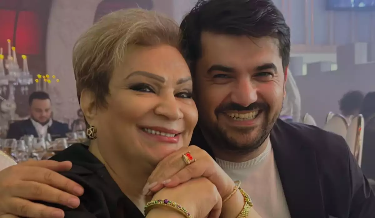 Elşəndən Afaq Bəşirqızı ilə foto