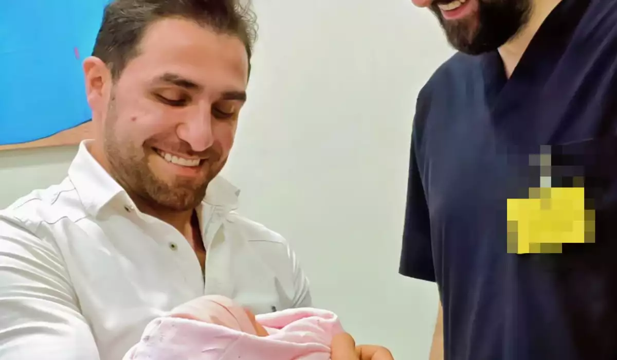 Talıb Tale yeni doğulan qızı ilə